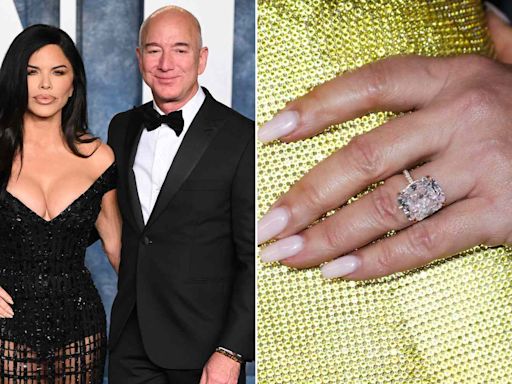 All About Lauren Sánchez's 30-Carat Engagement Ring From Jeff Bezos (Including Its Massive Price Tag)