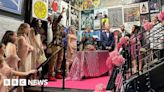 Owl and fairy godmother in Manchester's Afflecks first wedding