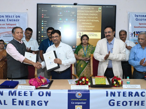 CSIR-NGRI showcases geothermal energy innovations at Raipur meet | Raipur News - Times of India