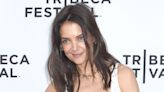 Katie Holmes Gets Crafty With Boyfriend Bobby Wooten in Crochet Dress & Chic Flats at Tribeca Film Festival for ‘Alone Together’