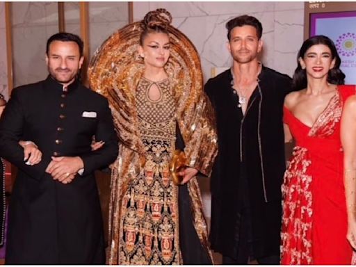 Kareena Kapoor-Saif Ali Khan, Hrithik Roshan-Saba Azad pose together; unseen pic from NMACC gala goes viral