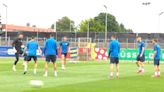 Slovakia train on eve of Group E contest v Ukraine