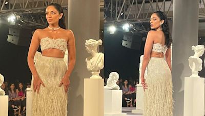 India Couture Week 2024: Sobhita Dhulipala makes heads turn in stylish ensemble designed by Rimzim Dadu