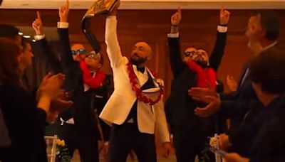 Superfan Celebrates Matrimony with Spectacular WrestleMania-Styled Bloodline Tribute