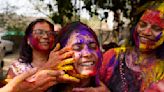 Indians mark the reawakening of spring at Holi, the Hindu festival of colour