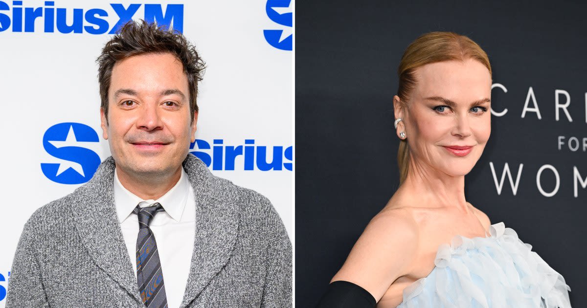 Jimmy Fallon Says Nicole Kidman ‘Blindsided’ Him on His Show