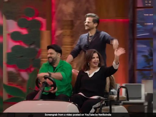 The Great Indian Kapil Show: Anil Kapoor And Farah Khan "Hijack" Kapil Sharma's Show