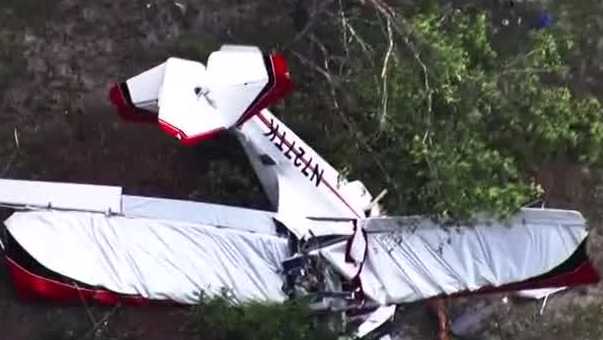 Deputies: 2 people injured after plane crashes in DeLand