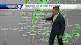 FORECAST: Severe storm timeline