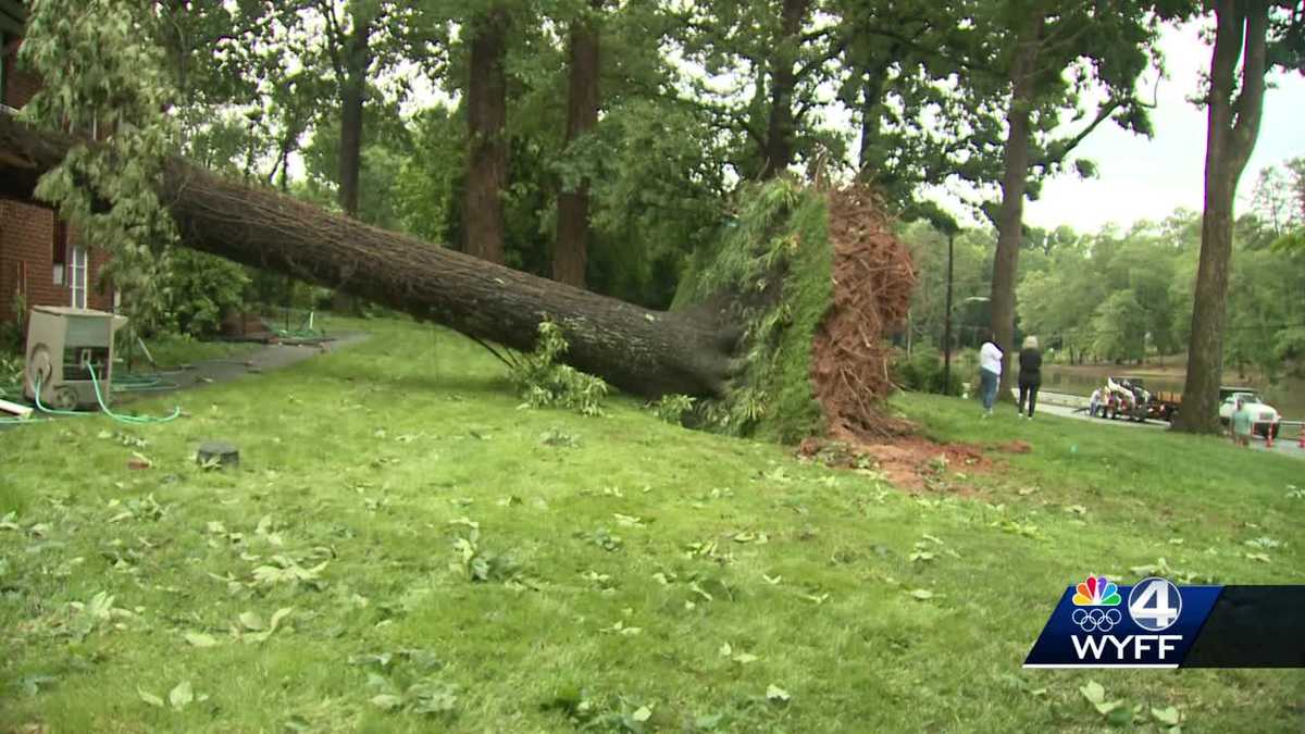 Widespread damage left in aftermath of Upstate storms