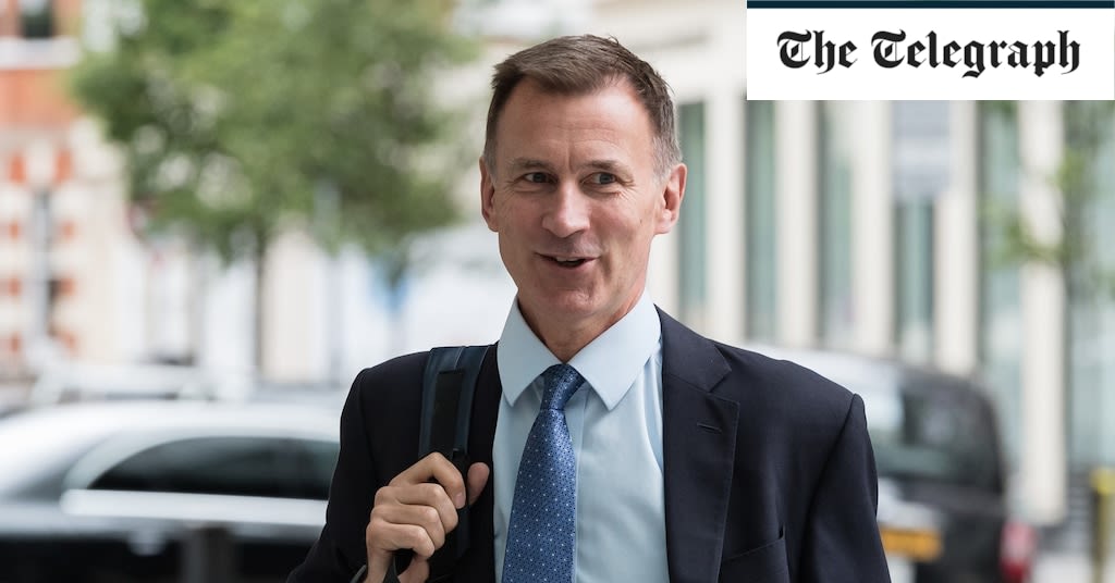 Jeremy Hunt: Tories should take their time choosing right leader