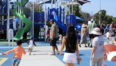 Fountain Valley celebrates completion of universally accessible playground