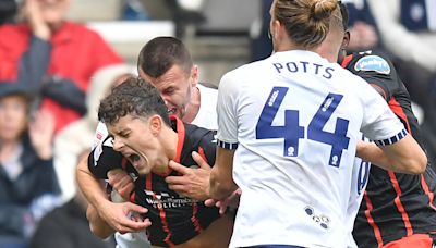 ‘Throw the book’ - Preston player likened to Mike Tyson after 'bite' on rival