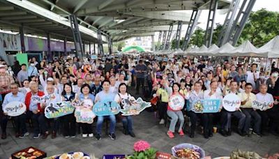 「雲鰻食 金鰻意」 雲林縣長張麗善、台北市長蔣萬安花博農民市集聯手推廣雲林優質國產鰻魚