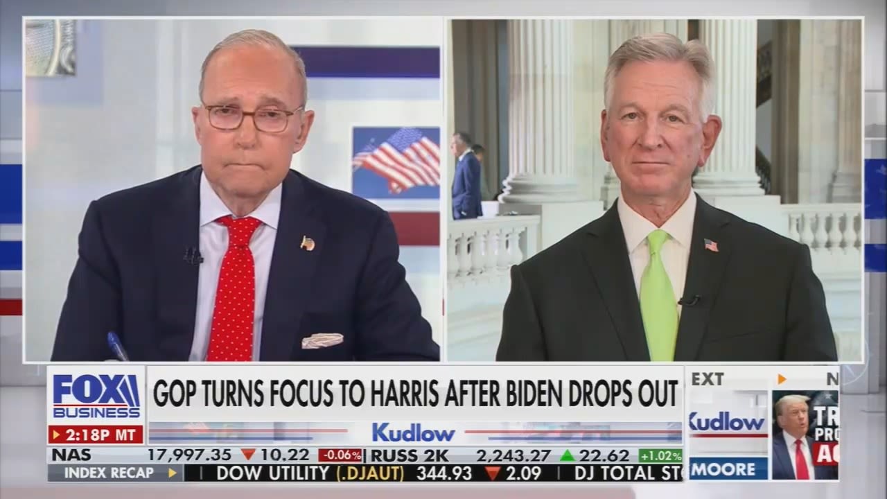 Fox Business host Larry Kudlow on Kamala Harris: "Her whole history is DEI"