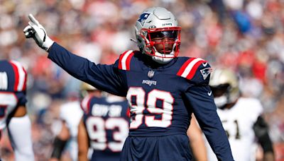 Patriots Keion White Ready for New Era