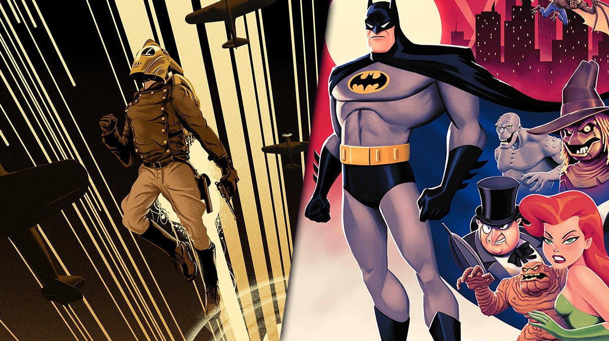 The Rocketeer and Batman: The Animated Series Getting Limited-Edition Posters From Bottleneck Gallery