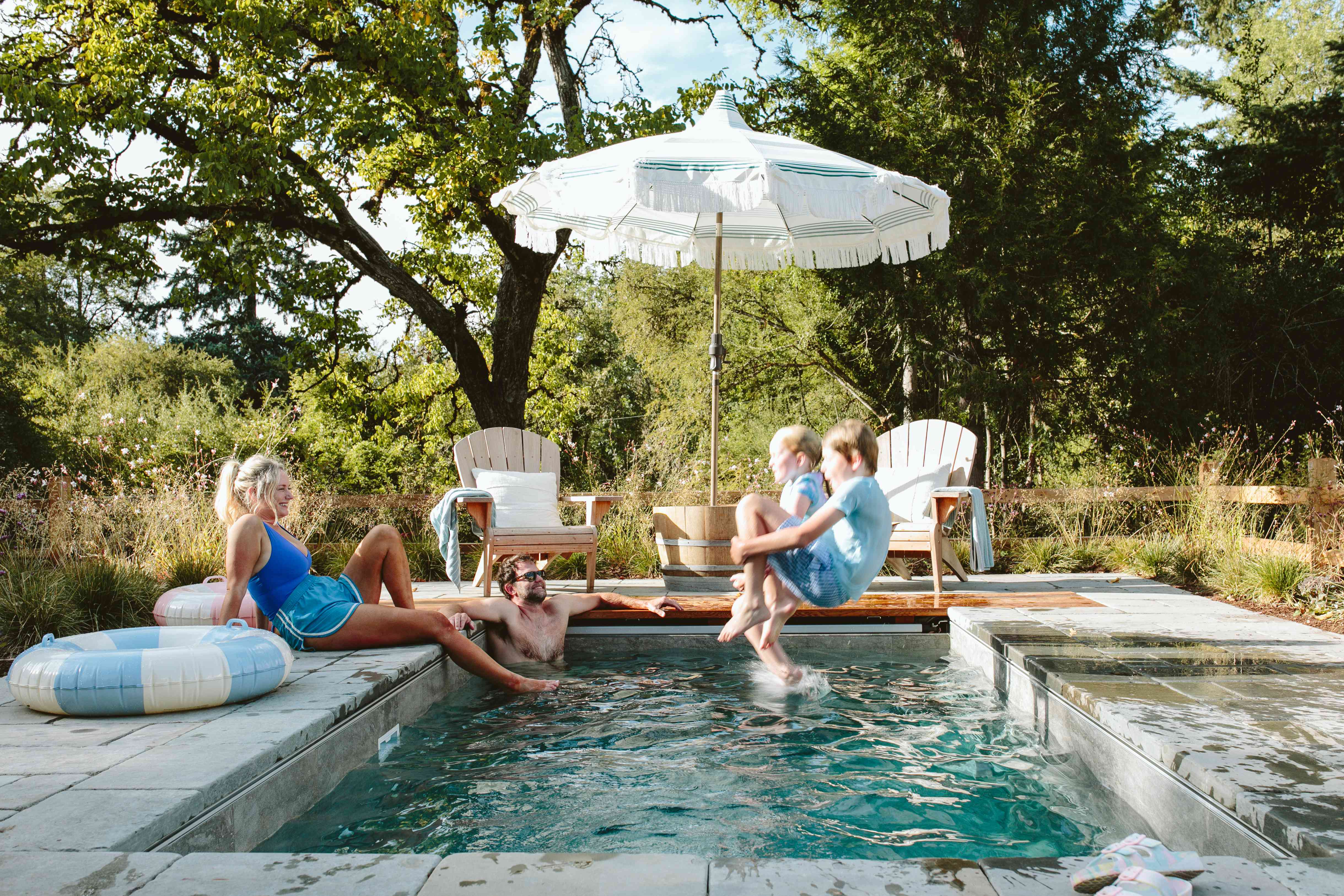 Emily Henderson’s Plunge Pool Is the Stuff Summer Dreams Are Made Of