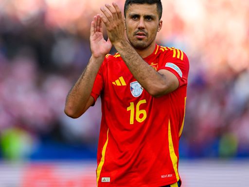 Why Rodri is not playing for Spain as Man City star breaks new Euro 2024 rule