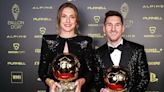 Messi también celebra la Champions del Barça femenino