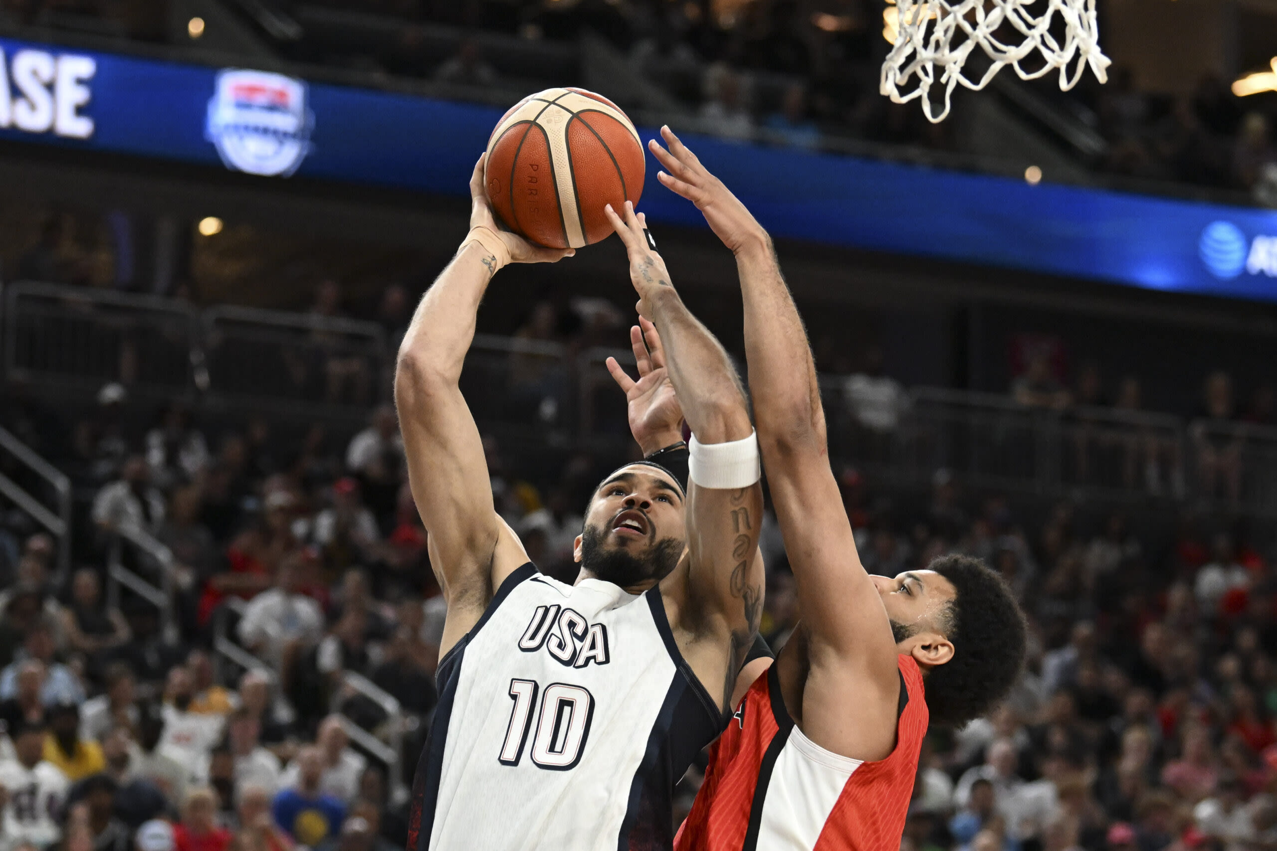 Jayson Tatum reflects on playing with all-time greats at the 2024 Paris Olympics