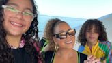 Mariah Carey Beams On Vacation With Twins Moroccan & Monroe In Rare Family Selfie
