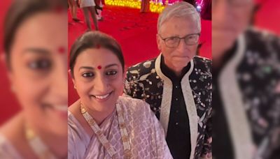 Smriti Irani's "Saturday Vibes" With Bill Gates At A Wedding