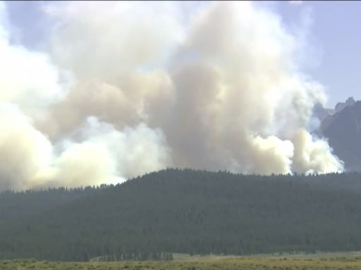 Bench Lake Fire continues to burn in Sawtooth wilderness