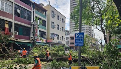 山陀兒肆虐高雄 台南出動86人32車支援救災