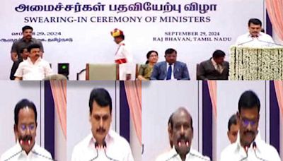 Udhayanidhi assumes charge as TN Dy CM, Senthilbalaji, three others sworn in as Ministers