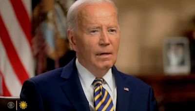 President Biden's eight-word statement in first interview since quitting race