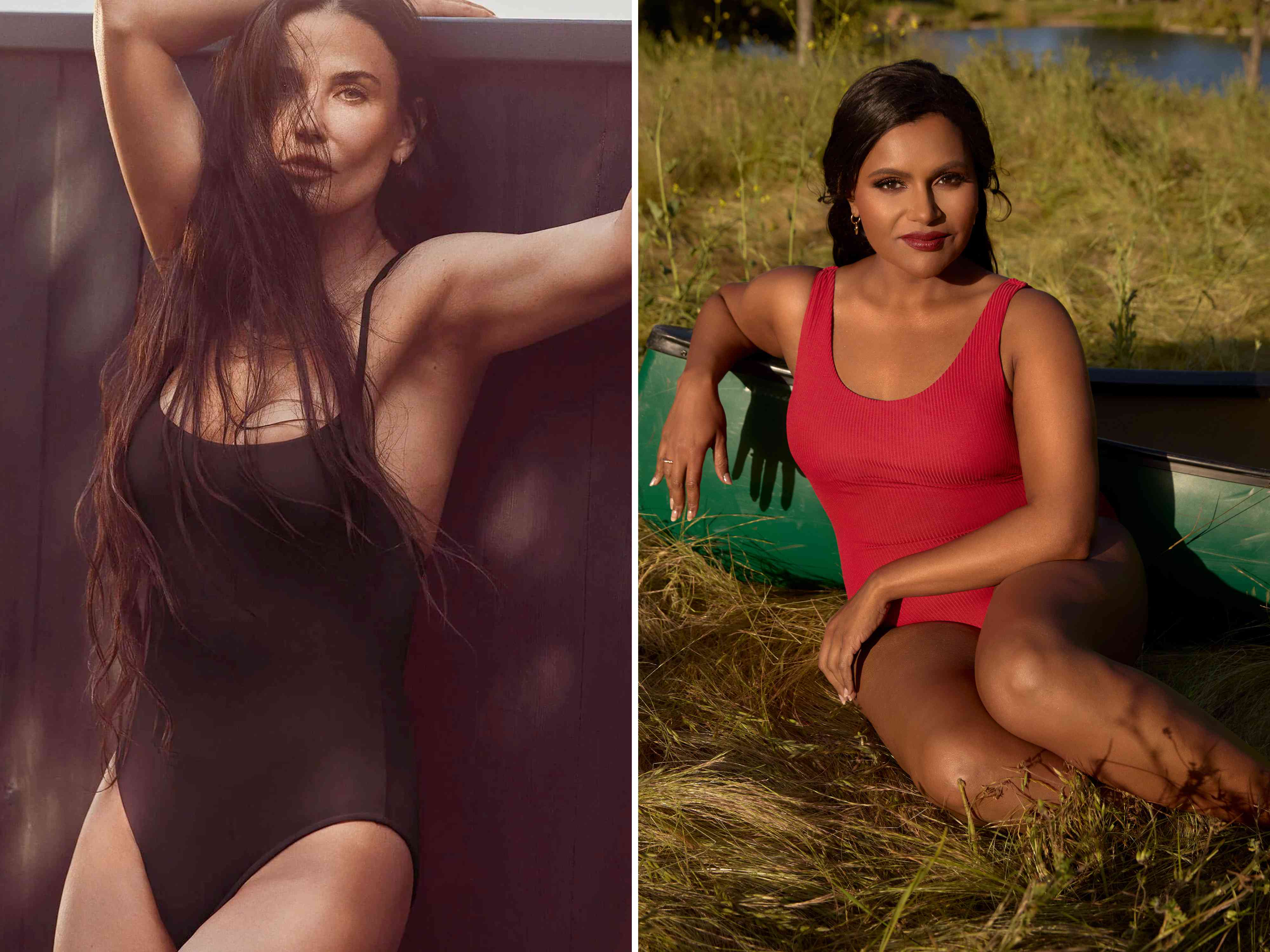 Mindy Kaling Just Debuted Sell-Out-Worthy Swimwear With This Buzzy Demi Moore-Worn Brand