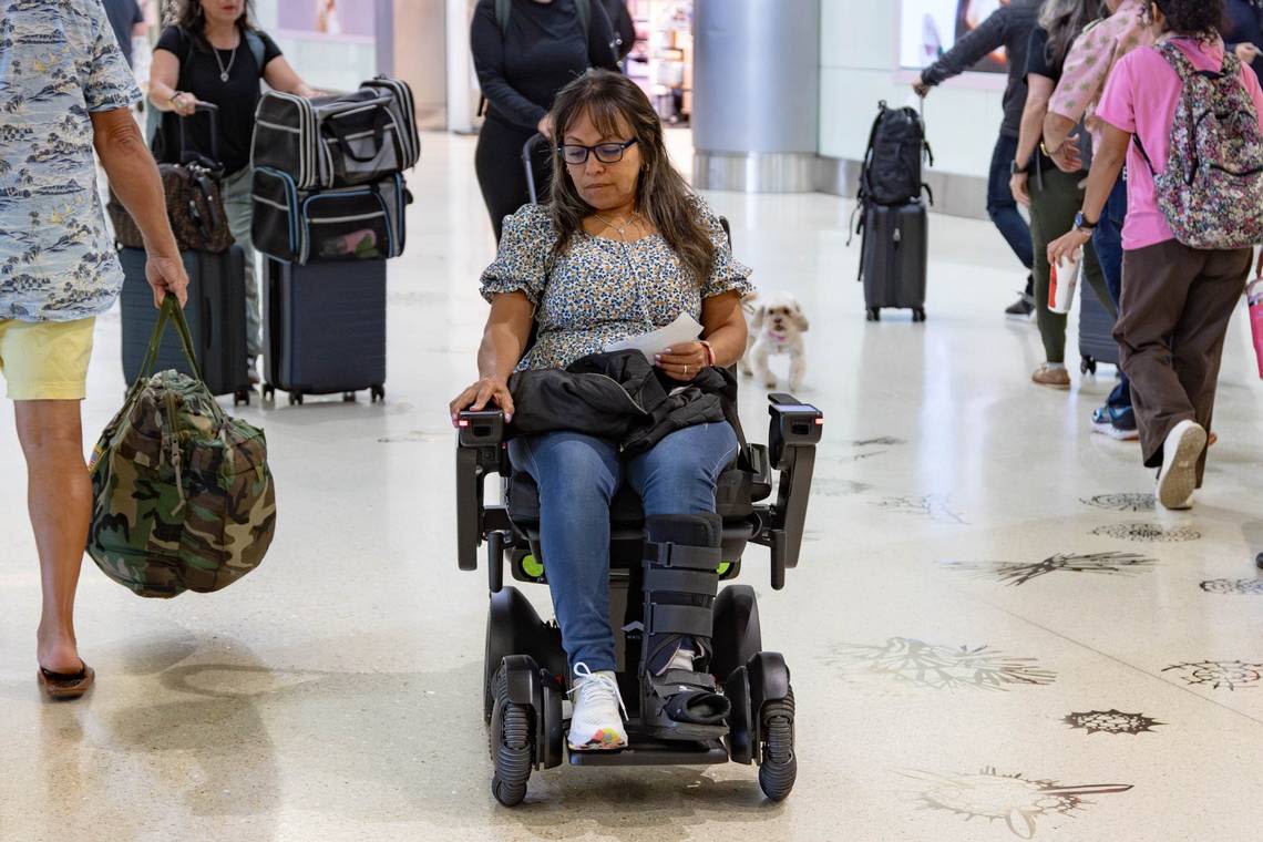 Need help getting around Miami’s airport? You can now catch a ride on a driverless chair