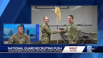 National guard recruiting push in Wisconsin