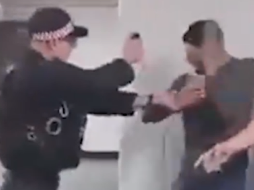 Police officer who kicked and stamped on man at Manchester Airport also filmed pepper spraying different person