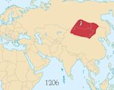 Timeline of the Mongol Empire