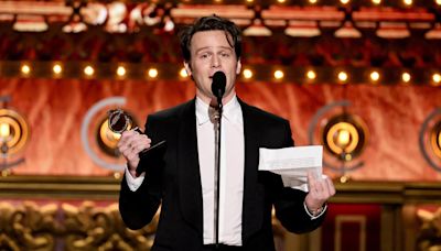 Why Jonathan Groff fans are comparing his Tony win to Leonardo DiCaprio's Oscar