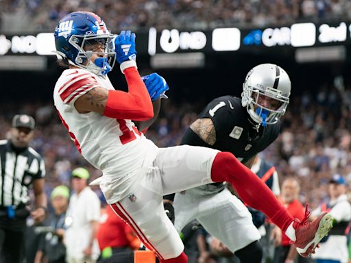 WATCH: Giants Second-Year WR Makes OBJ-Esque Catch at OTAs