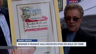 Jersey Buzz: Newark's Frankie Valli receives star on Hollywood Walk of Fame