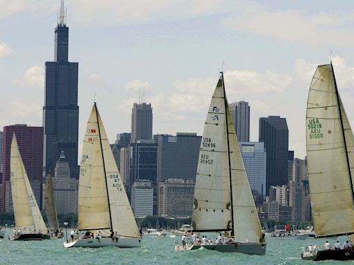 Burris skippers Maverick to record time in Chicago Yacht Club Race to Mackinac