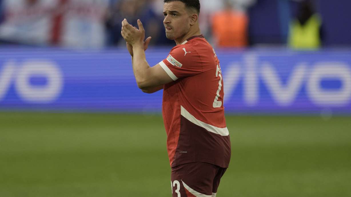 Switzerland playmaker Xherdan Shaqiri ends national-team career after standout goal at Euro 2024