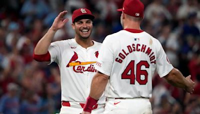 Emotionally charged Nolan Arenado delivers in a key spot as Cardinals sweep doubleheader