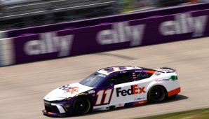 Denny Hamlin powers to Busch Light Pole in Nashville; Haley team penalized