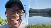 Al Roker gives pep talk about self care on first lake walk since surgery