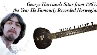 EL PRIMER SITAR DE GEORGE HARRISON VENDIDO POR UNA FORTUNA