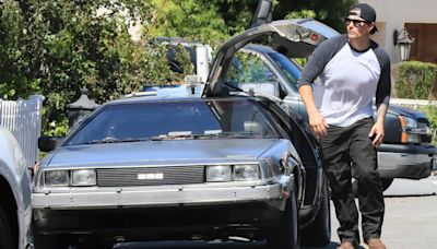 Joshua Hall Drives a DeLorean: 'Biggest Back to the Future Fan'