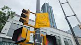 New pedestrian scramble: Cross diagonally at Granville and Robson | Urbanized