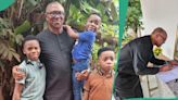 Junior Pope: Peter Obi visits late actor’s family, shares photo, video