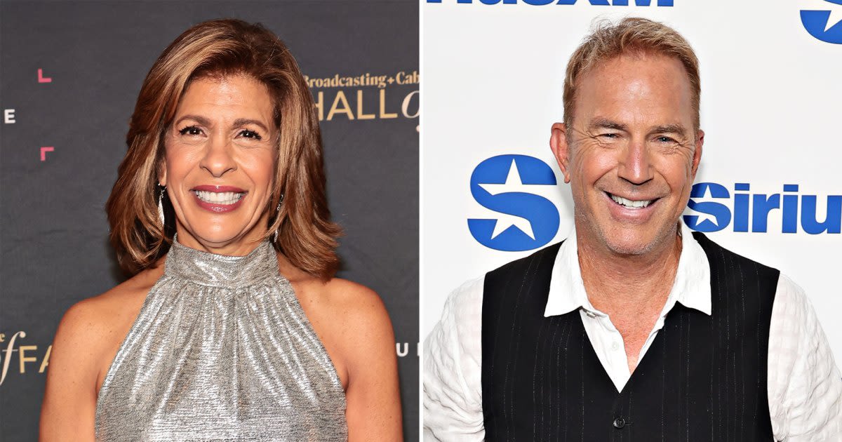 Today's Hoda Kotb Reacts to People Shipping Her and Kevin Costner