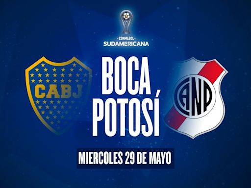 Boca vs. Nacional Potosí por la Copa Sudamericana: horario, canal de TV y formaciones
